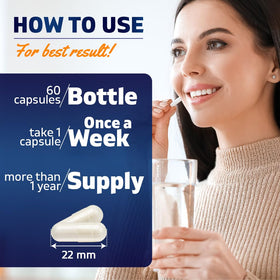 Vitamatic Vitamine D3 50 000 UI capsules végétales ouvertes