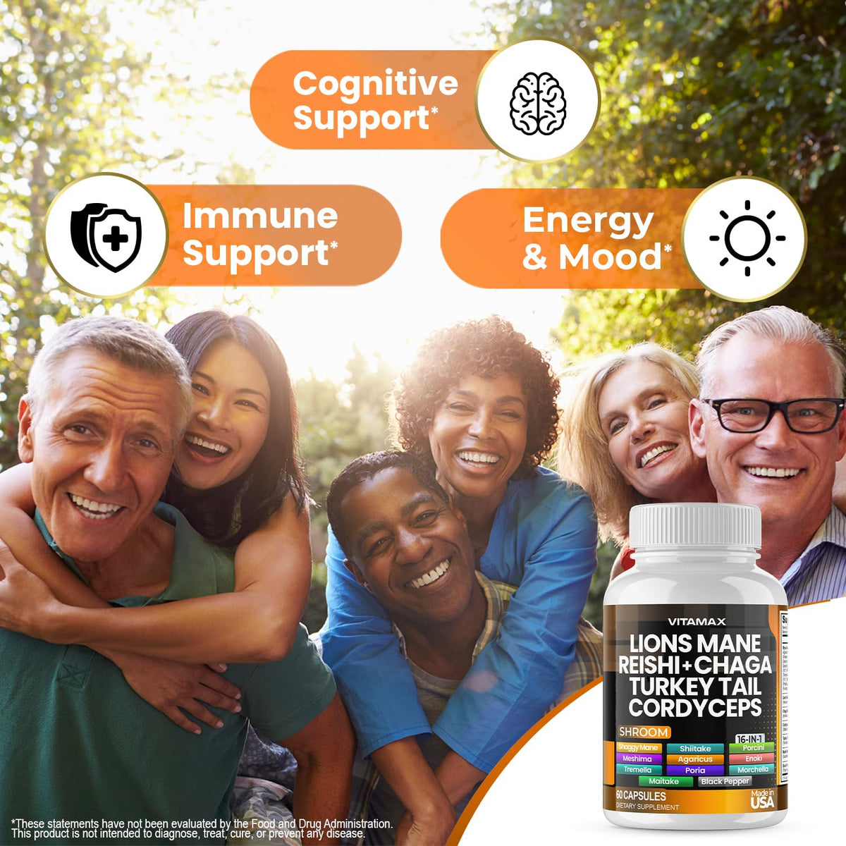 Vitamax MycoBoost étiquette avec ingrédients
