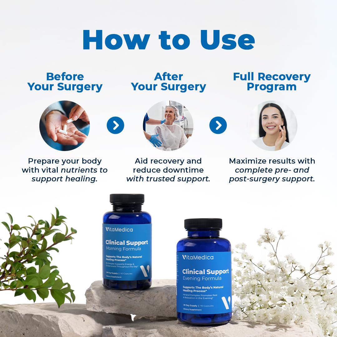 VitaMedica Clinical Support boîte ouverte avec capsules à l'intérieur
