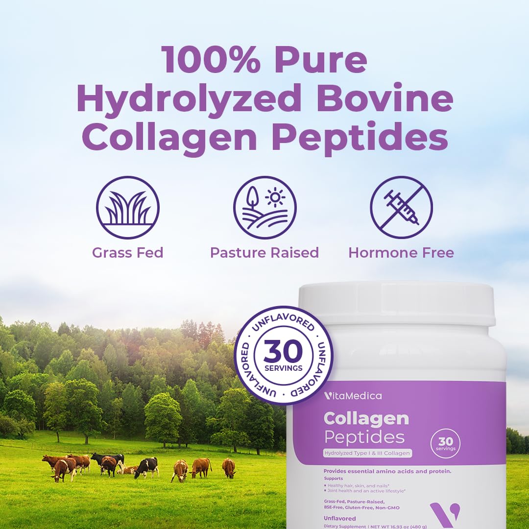 VitaMedica emballage de Peptides de Collagène vue arrière