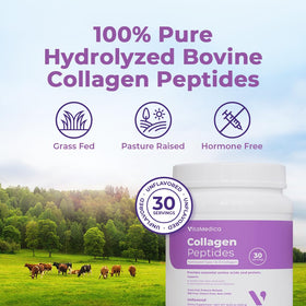 VitaMedica emballage de Peptides de Collagène vue arrière