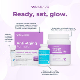 VitaMedica Packets Multivitamines AM/PM avec ingrédients listés