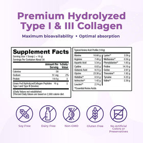 VitaMedica Poudre de Peptides de Collagène Hydrolysé - utilisation dans un smoothie