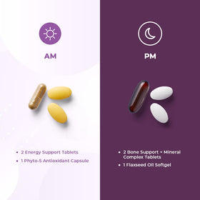 VitaMedica sachets individuels de multivitamines AM et PM