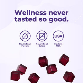 VitaMedica Snooze Gummies ingredients list on packaging