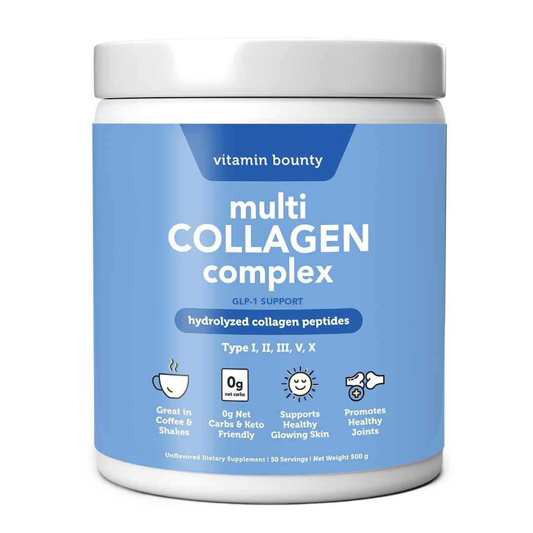 Vitamin Bounty Multi Collagen Complex 50 Servings packaging front view