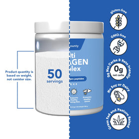 Vitamin Bounty Multi Collagen Complex ingredients list