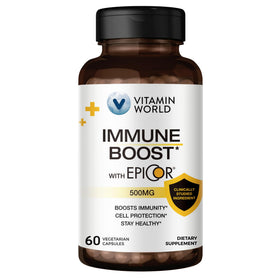 Vitamin World EpiCor 500 mg 60 capsules végétariennes - vue avant