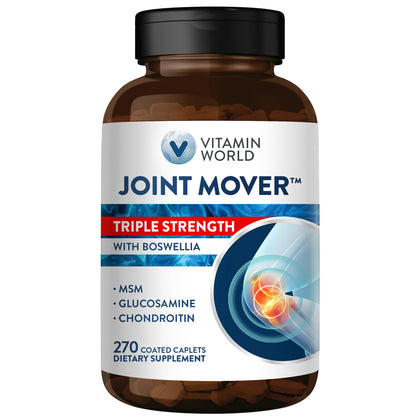 Vitamin World Mover Articulaire 1500 mg Glucosamine gélules, vue avant