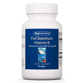 Vitamine K Spectre Complet Allergy Research Group 90 capsules vue de face