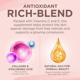 Vitamines Built by Nature en présentation avec un fond naturel