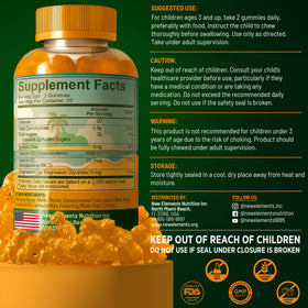 Vitamines D3 K2 Gummies New Elements gummies individuelles