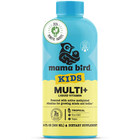 Vitamines liquides Multi+ pour enfants - 31 portions tropicales, bouteille frontale