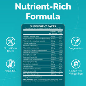 Vitamines prénatales CONCEIVE PLUS avec des ingrédients