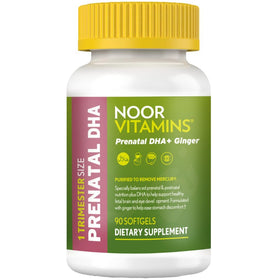 Vitamines prénatales Noor 90 softgels vue avant