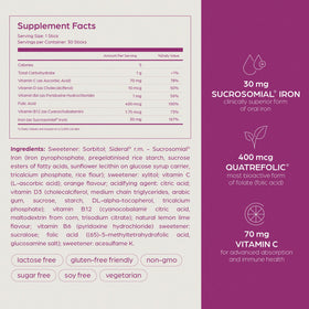 Vitamines Prénatales SiderAL, format poudre à dissoudre