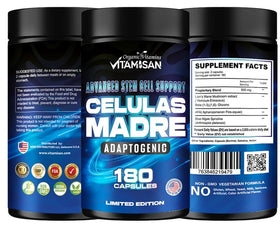 VITAMISAN 180 capsules de complément alimentaire Spiruline AFA avec étiquette détaillée