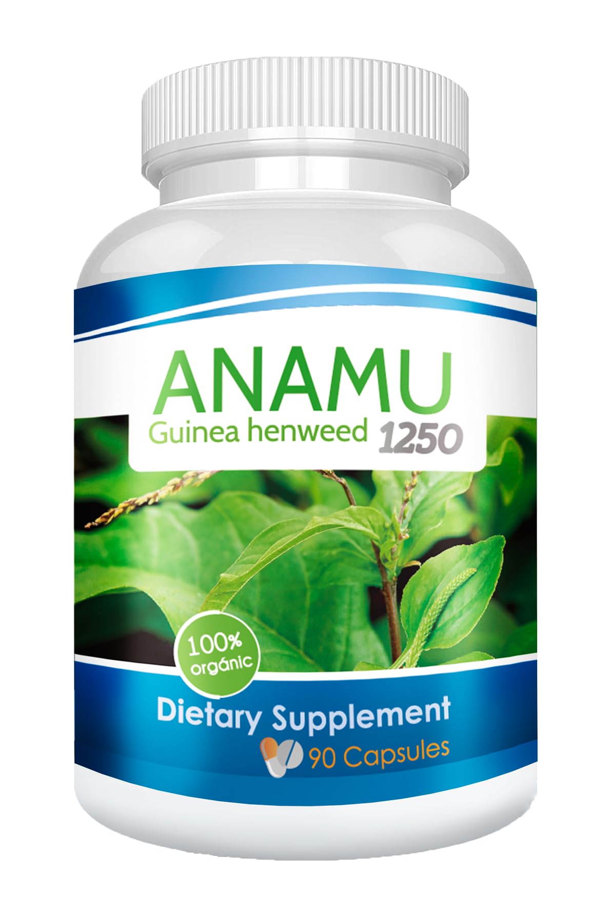 VITAMISAN Anamu 1250 mg 90 Capsules vue de face