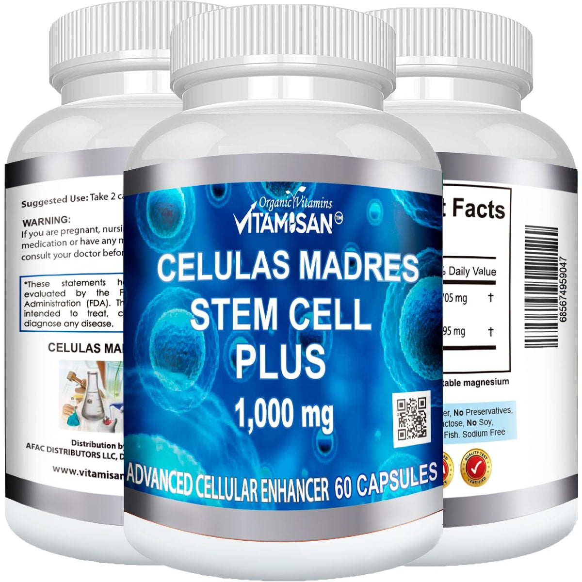 VITAMISAN Aphanizomenon Flos-aquae avec d'autres compléments