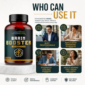 VITAMISAN Brain support 38 Factor 90 capsules avec étiquette