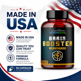 VITAMISAN Brain support 38 Factor 90 capsules avec ingrédients