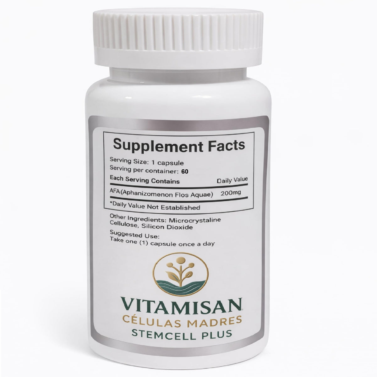 VITAMISAN CELULAS MADRES emballage et capsules