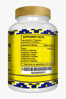 VITAMISAN Chlorure de Magnésium 140 Capsules avec étiquette