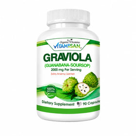 VITAMISAN Graviola Soursop Extract 90 Capsules front view