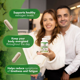 VITAMIZED Complément Alimentaire DIM 200mg - Capsules en gros plan