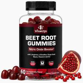 VITAMIZED Gomme de Betterave avec Extrait de Pépin de Raisin, vue de face
