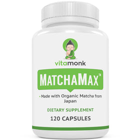 VitaMonk Compléments Alimentaires Matcha Bio 109g vue de face