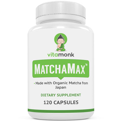 VitaMonk Compléments Alimentaires Matcha Bio 109g vue de face
