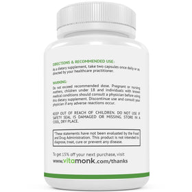 VitaMonk Cortisol Manager produit sur fond blanc