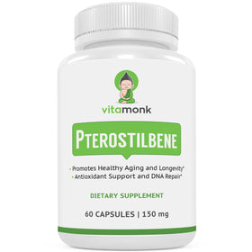 VitaMonk Pterostilbene 150mg packaging front view