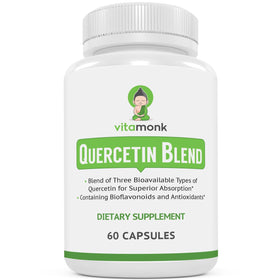 VitaMonk Quercétine 500mg capsules végétales vue de face