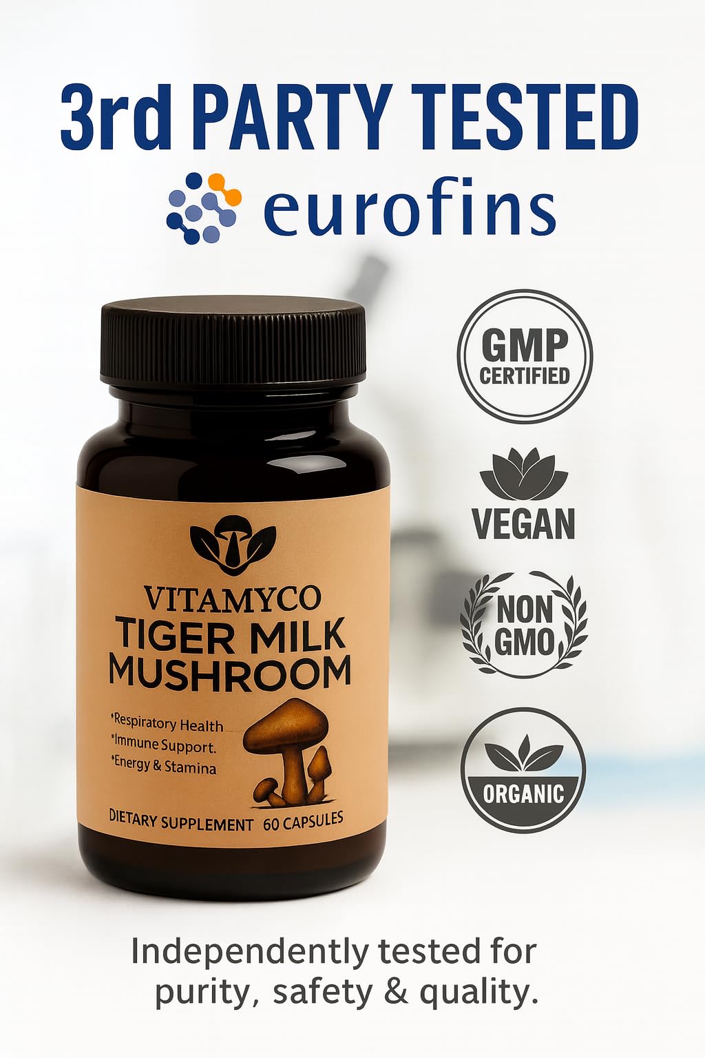 Vitamyco Champignon Lait Tigre avec ingrédients naturels