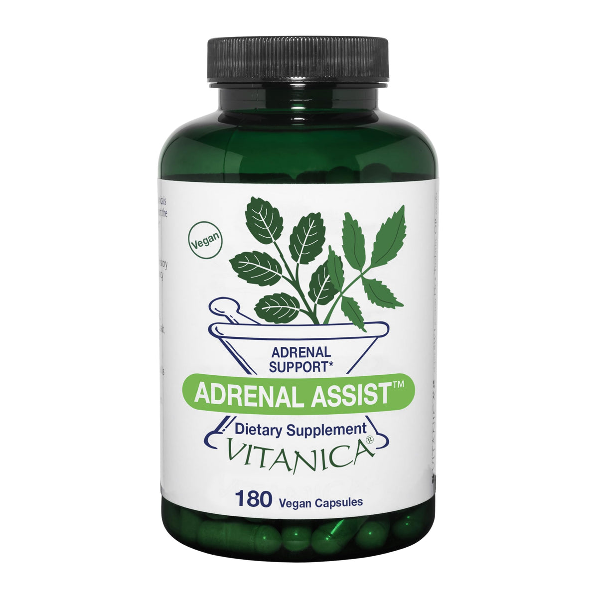 Vitanica Adrenal Assist 180 capsules vue de face