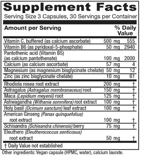 Vitanica Adrenal Assist flacon avec capsules