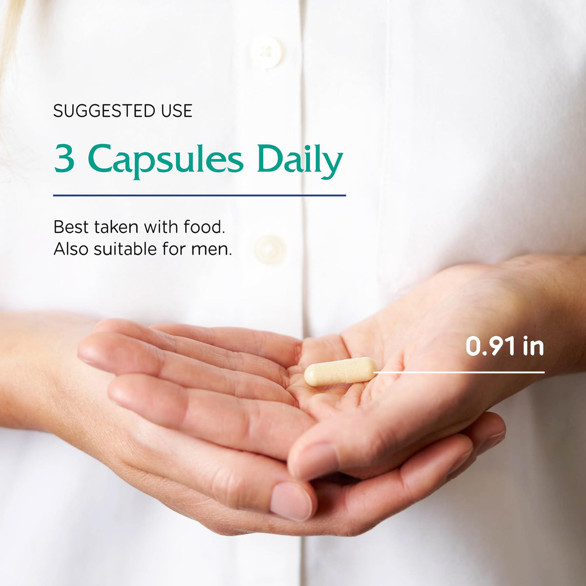 Vitanica Adrenal Assist flacon ouvert avec capsules