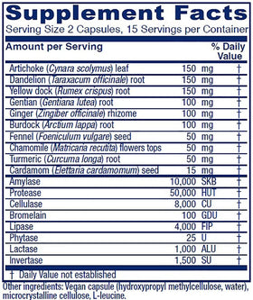 Vitanica Bitters Extra emballage avec ingrédients