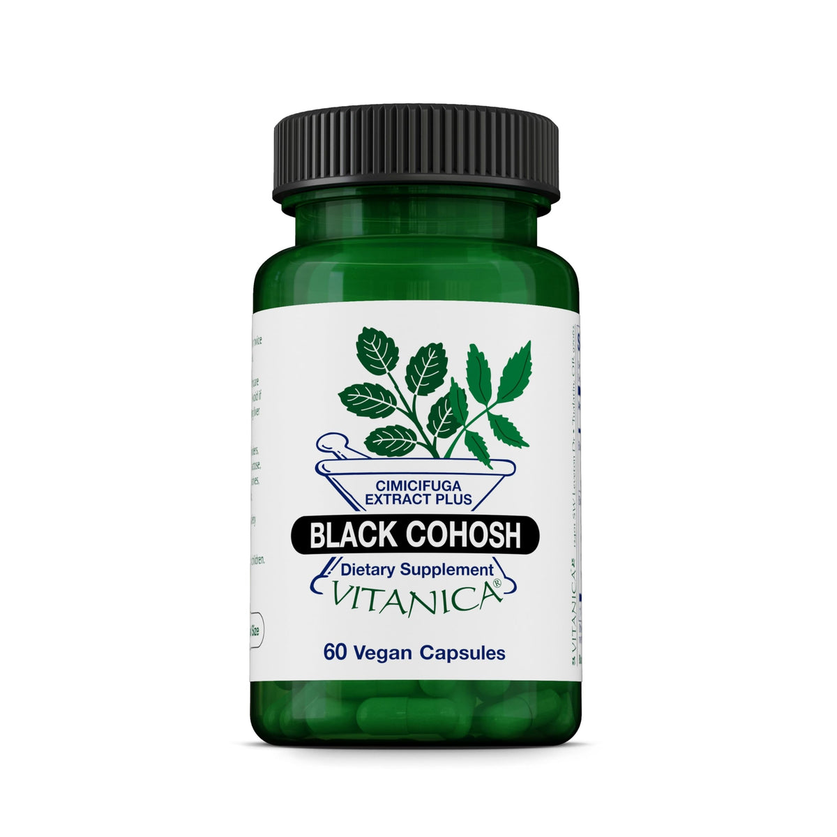 Vitanica Black Cohosh 60 capsules vue de face