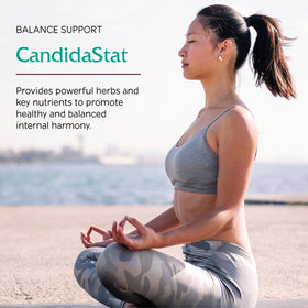 Vitanica Candidastat 60 capsules sur un fond neutre