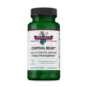 Vitanica Cortisol Relief 60 capsules vue de face