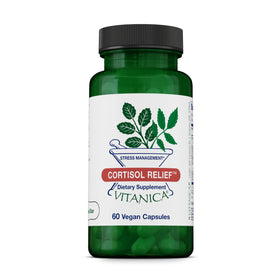 Vitanica Cortisol Relief 60 capsules vue de face