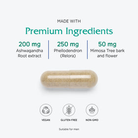 Vitanica Cortisol Relief emballage avec logo