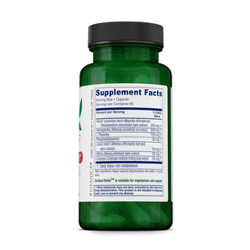 Vitanica Cortisol Relief étiquette avec ingrédients