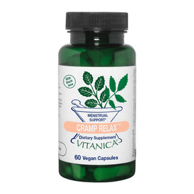 Vitanica Cramp daily wellness 60 capsules vue avant avec étiquette