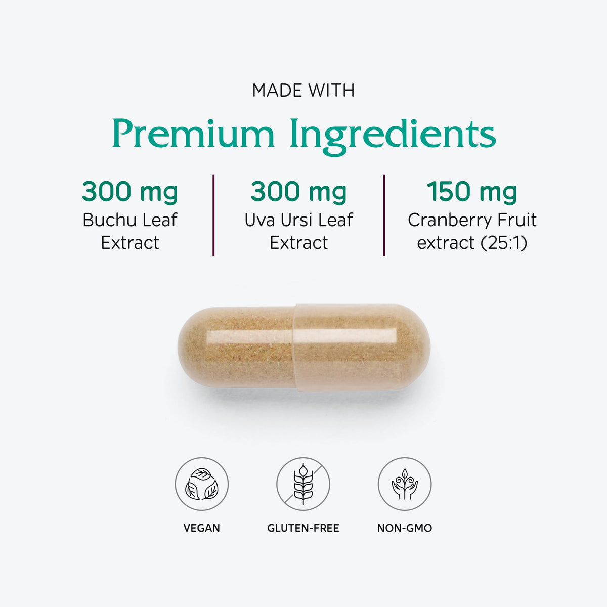 Vitanica CranStat Extra, capsules dans un verre