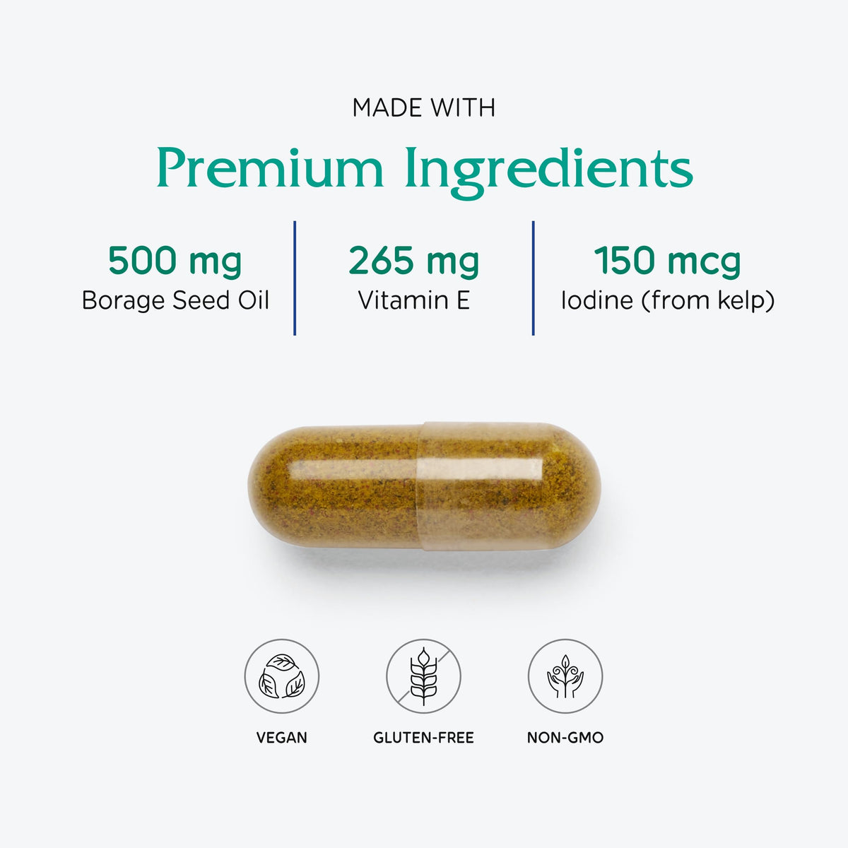 Vitanica Cycle de Soutien pour Poitrine 60 Capsules à côté d'autres compléments