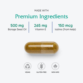 Vitanica Cycle de Soutien pour Poitrine 60 Capsules à côté d'autres compléments